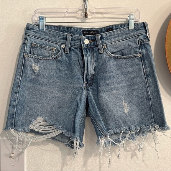 Lucky Brand Pants - Lucky Brand Boyfriend Jean Shorts